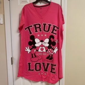 Disney Intimates & Sleepwear - NWT Mickey and Minnie Mouse nightshirt gown Disney Intimates & Sleepwear - NWT Mickey and Minnie Mouse nightshirt gown